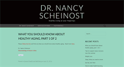 Desktop Screenshot of drnancyscheinost.com
